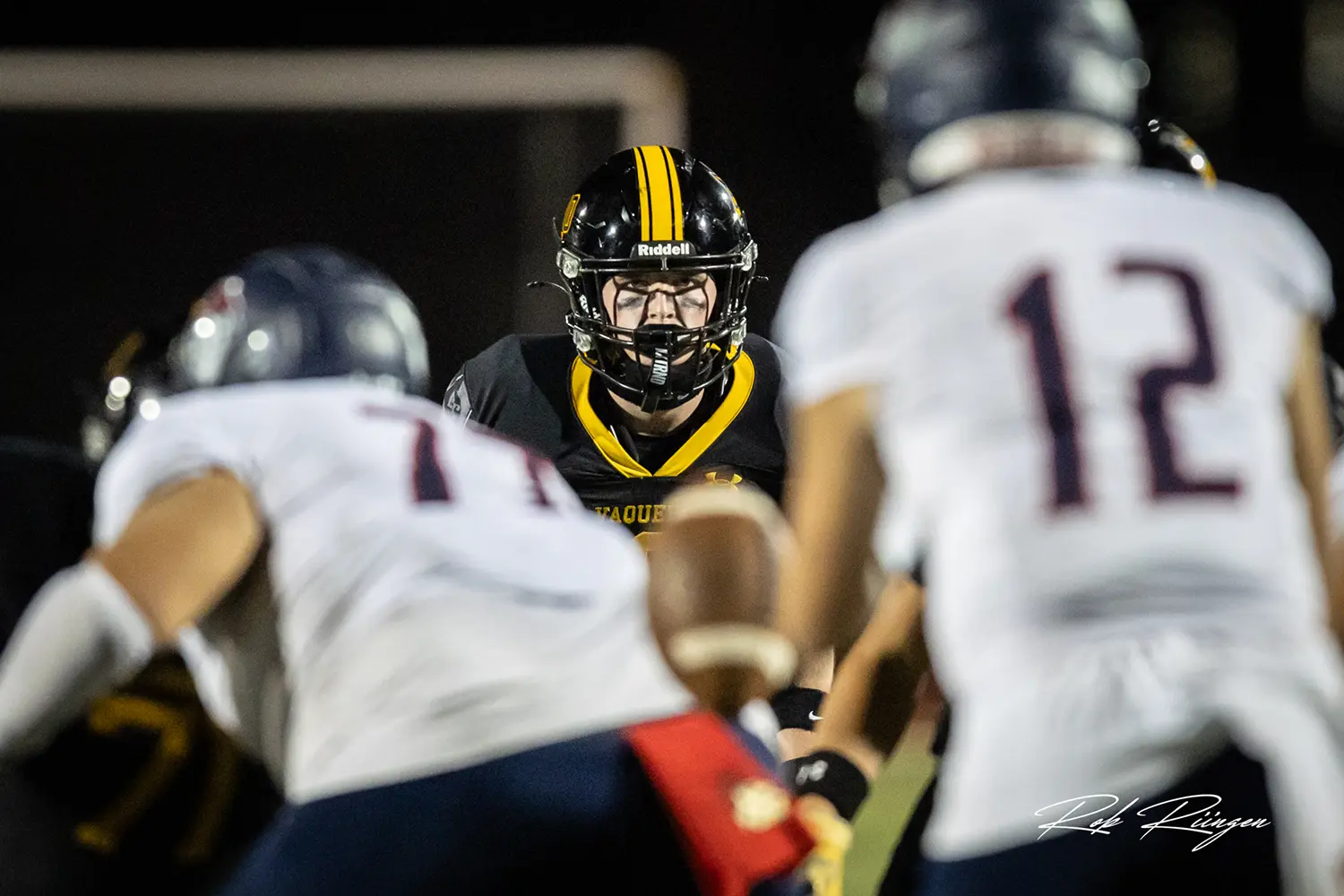 El Cap Linebacker focused
